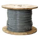 Opláštěné ocelové lanko na zavěšení síťe - cena za 1metr